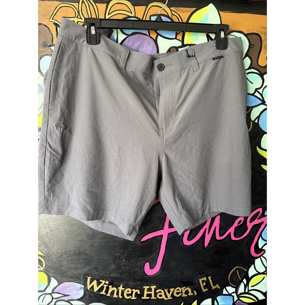 Travis Mathew Shorts, Grey, Size 38